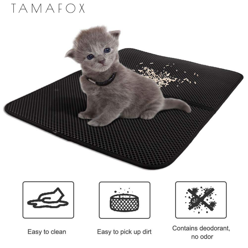 Pets Cats Litter Mat - tamafox