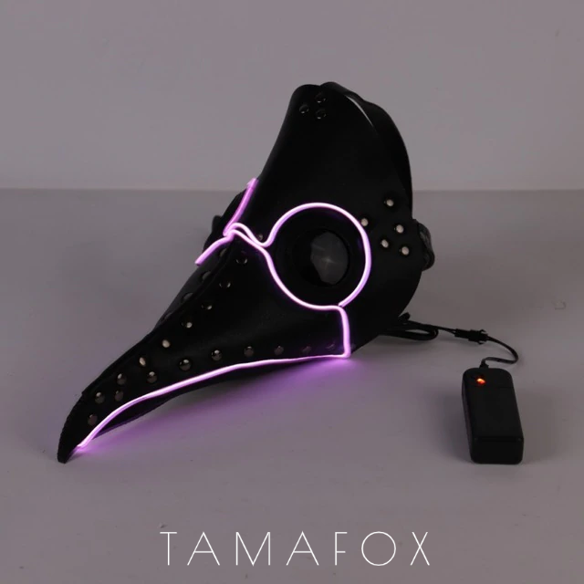 Led Plague Doctor Mask - tamafox