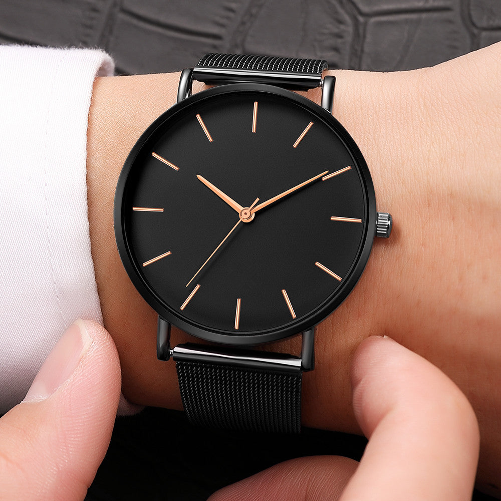 Montre Femme Modern Black Quartz Watch (50% OFF) - tamafox